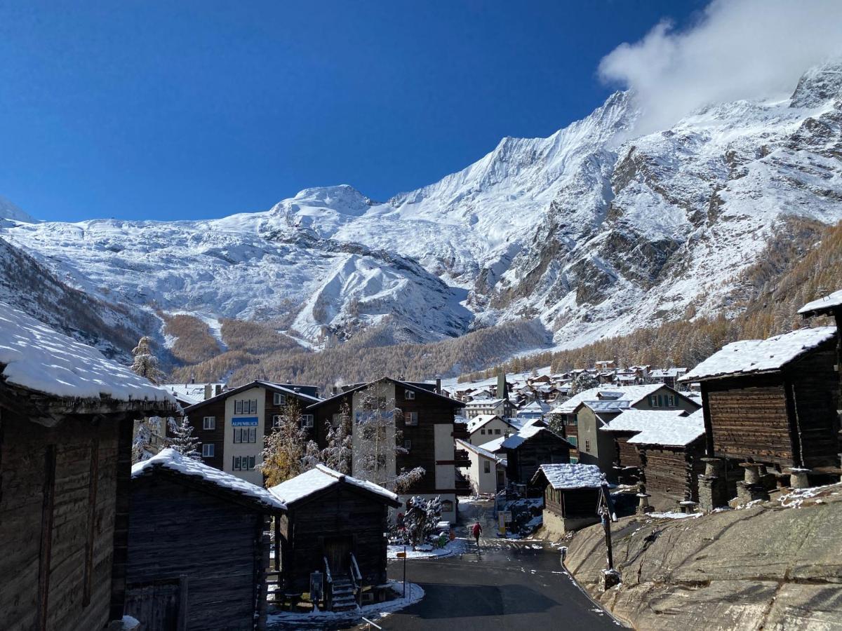 Ferienwohnung Chalet Tannegg Saas-Fee Exterior foto