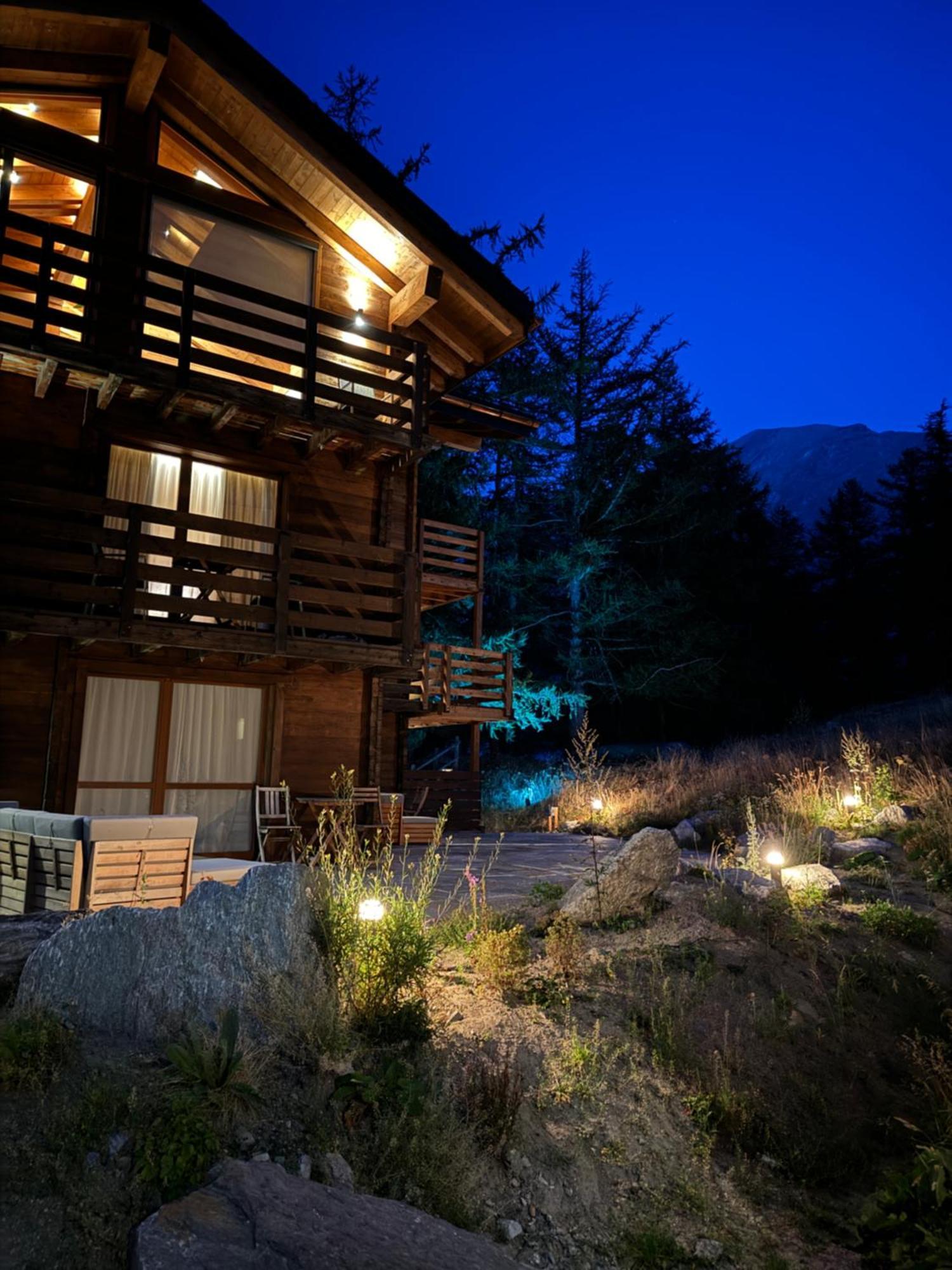 Chalet Tannegg Saas-Fee Exterior foto
